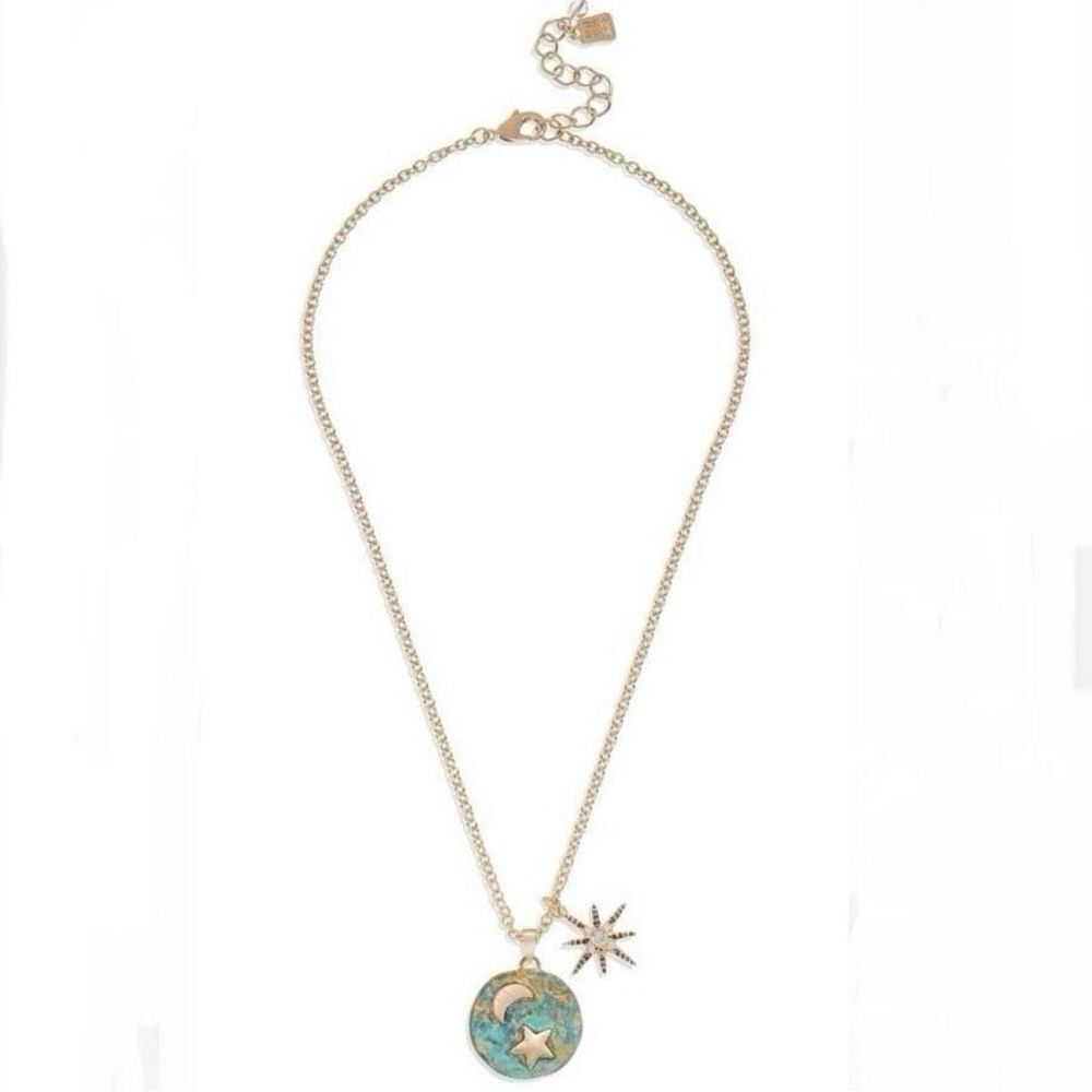 NWT Robert Lee Gold Blue Lapis Choker Necklace New
